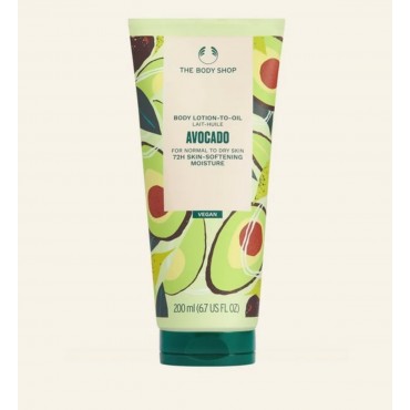The body shop Avocado Lotion-to-Oil