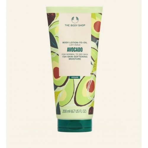The body shop Avocado Lotion-to-Oil