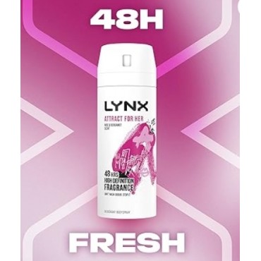 Lynx Attract For Her Body Spray 