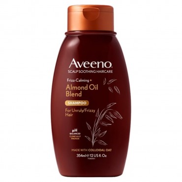 Aveeno Frizz Calming Almond Oil Blend Shampoo 