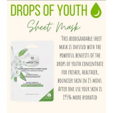 The Body Shop Drops of Youth™ Youth Concentrate Sheet Mask
