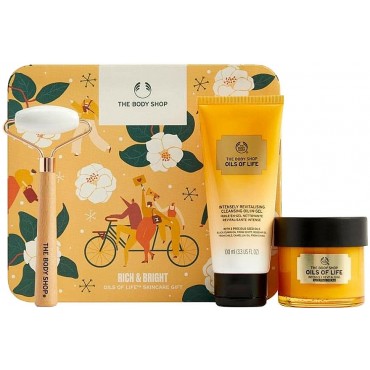The Body Shop Rich & Bright Oils Of Life Skincare Gift