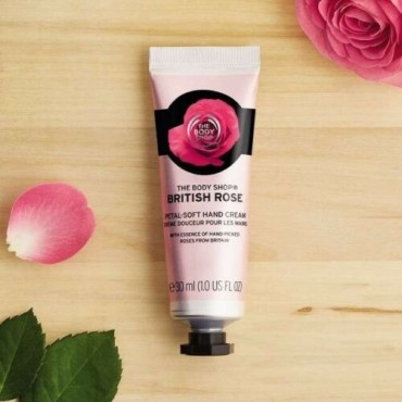 The Body Shop  British Rose Mini Hand Cream 30ml