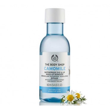 The Body Shop Camomile Waterproof Eye and Lip Make-Up Remover 150ml