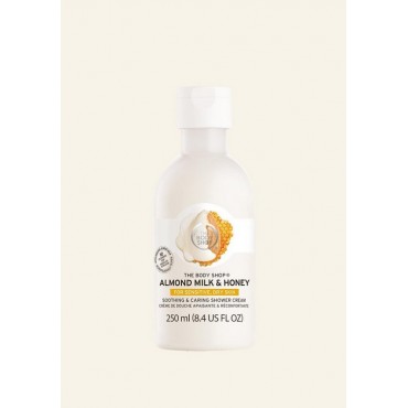 The Body Shop Almond Milk And Honey Shower Cream