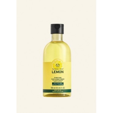 The Body Shop Lemon Purifying Hair & Body Wash 400ml