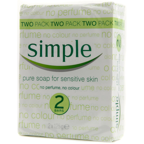 Simple Pure Bath Soap (2 pack)